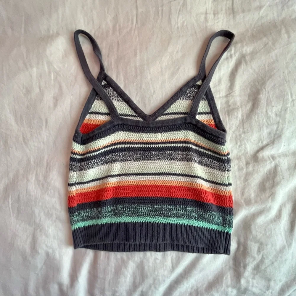 AERIE LOOSE KNITTED CROP TOP - Picture 4 of 4